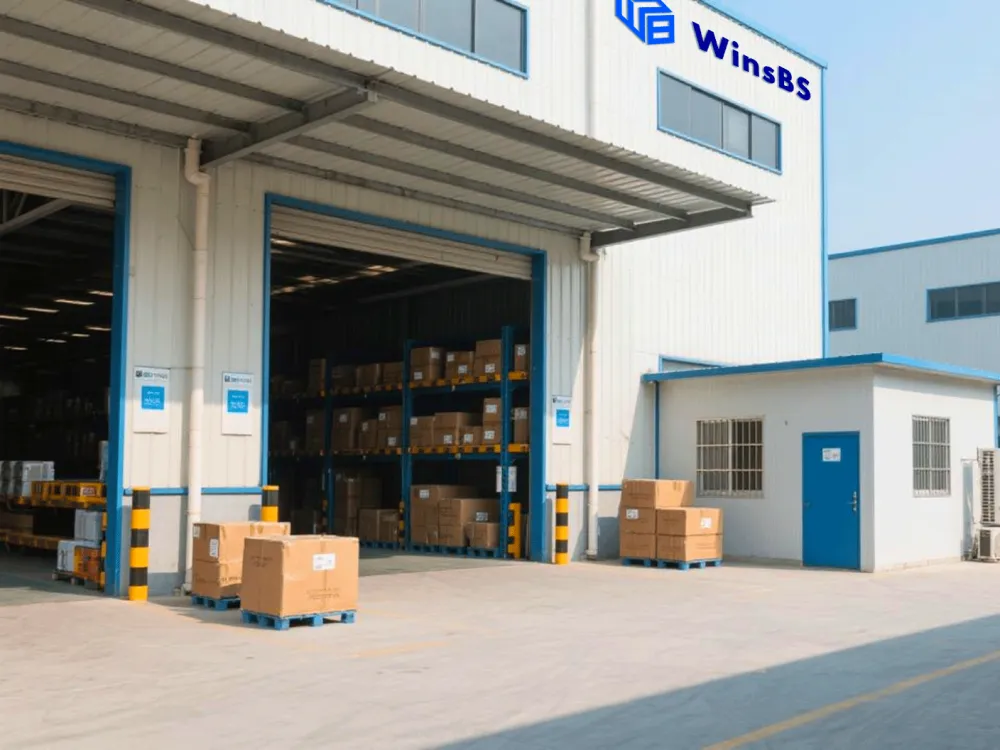 Mainland China warehouse used for QC and export preparation