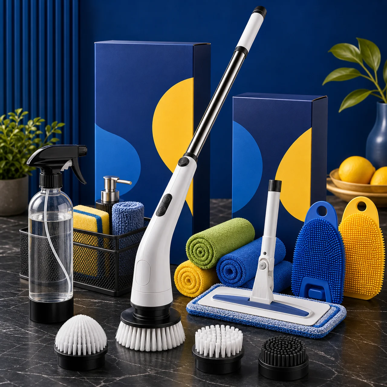 Home cleaning tools product bundle for DTC dropshipping sellers