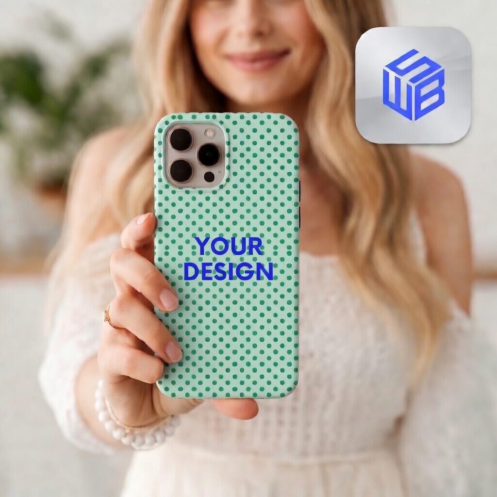 Custom print-on-demand phone case view